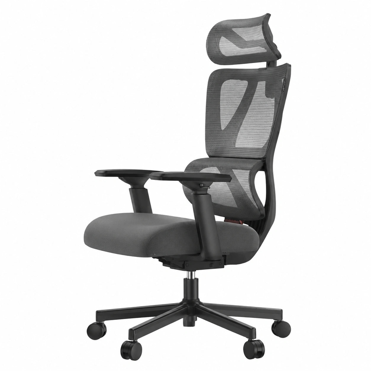 Silla Ergonómica de Oficina ProtoArc EC100 con Soporte Lumbar y Ajuste Completo, Negra