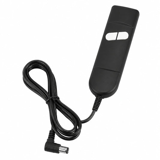 Control remoto para sillón reclinable con conexión de 5 pines y 2 botones