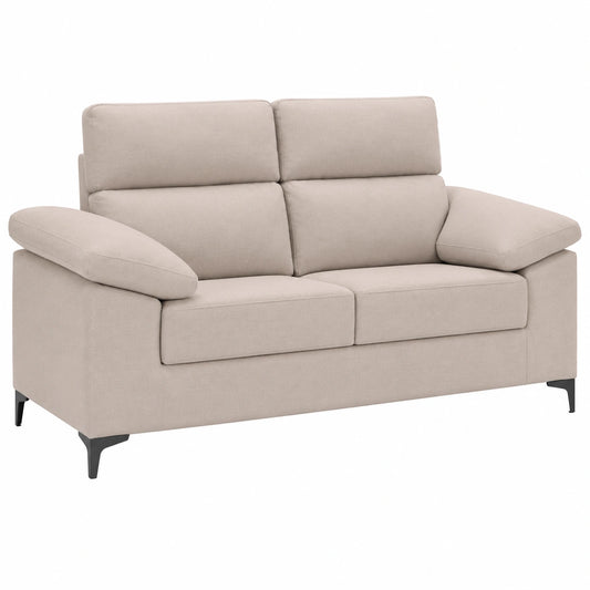 Shiito | Sofá 3 Plazas Lucrezia en Color Mocha | Diseño Sofisticado y Compacto de 185 cm