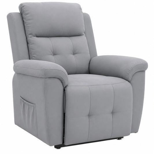 Sillón Relax Eléctrico Shiito Ulises Gris, Descanso Extremo