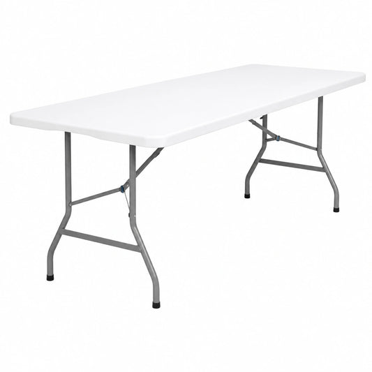 Mesa Plegable 180x68x74 cm para Comedor, Camping y Jardín - Portátil y Resistente, Fácil Transporte