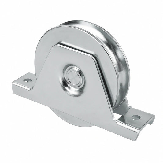 Rueda para Puertas Correderas con Soporte 60x20 mm - Pack de 2