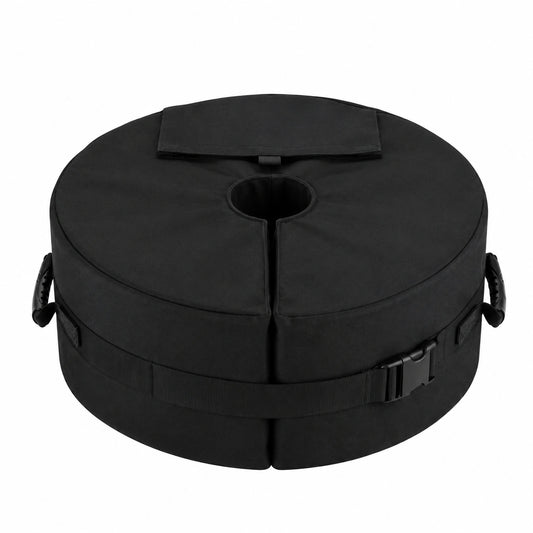 Base de peso para sombrilla, soporte desmontable con arena, apertura amplia, ideal para sombrillas colgantes