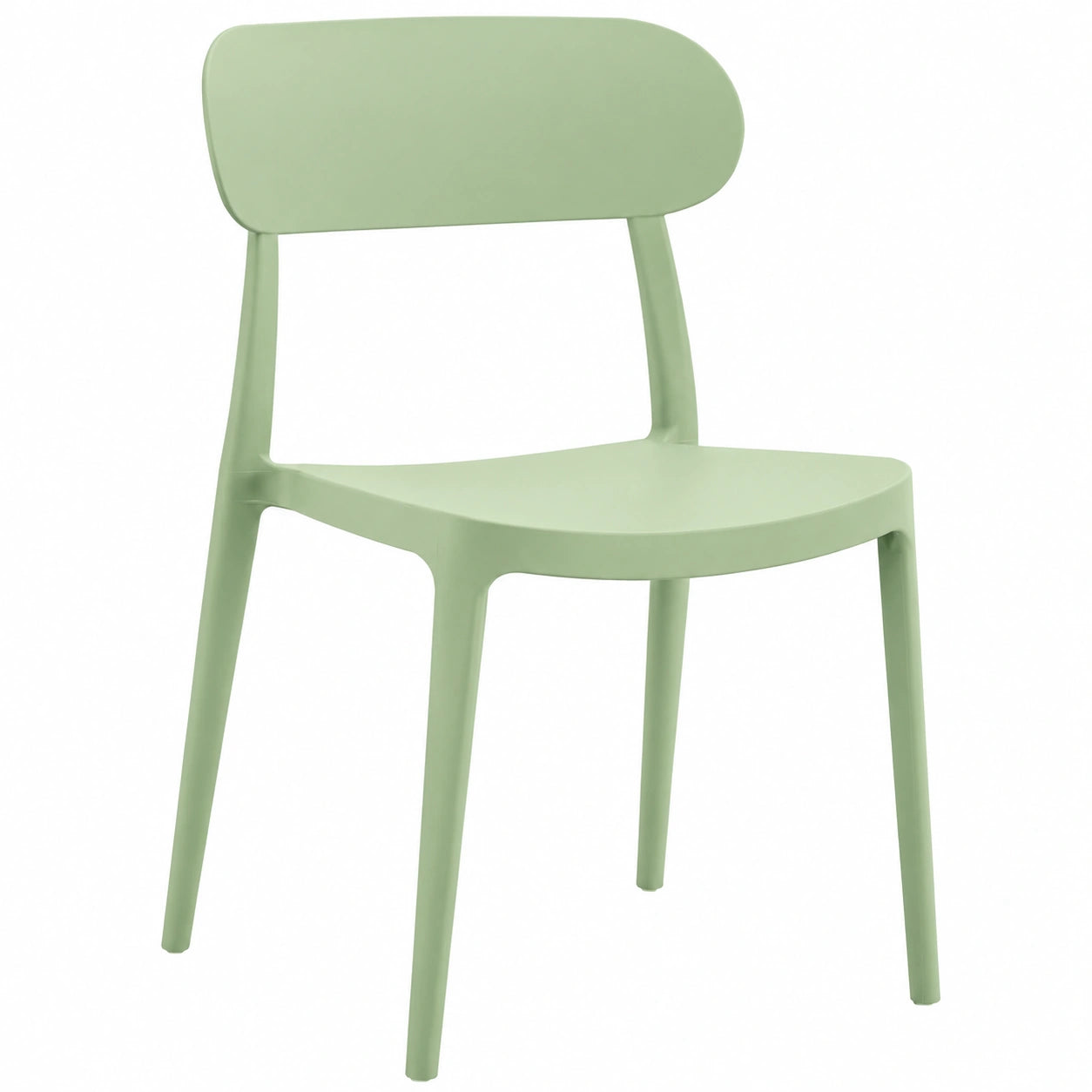 Silla Apilable para Jardín METRO Professional, Verde Aguacate, Exterior