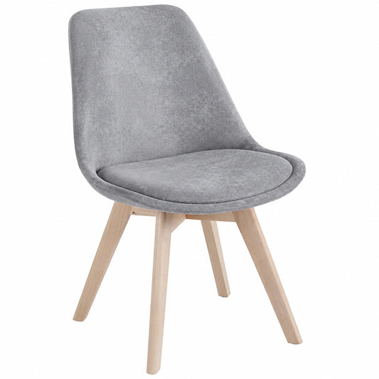 Silla de Comedor Synk Vintage en Gris Claro - Regalos Miguel